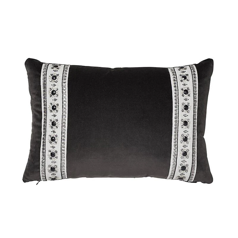 Schumacher Raven 18" X 12" Maria Pillow