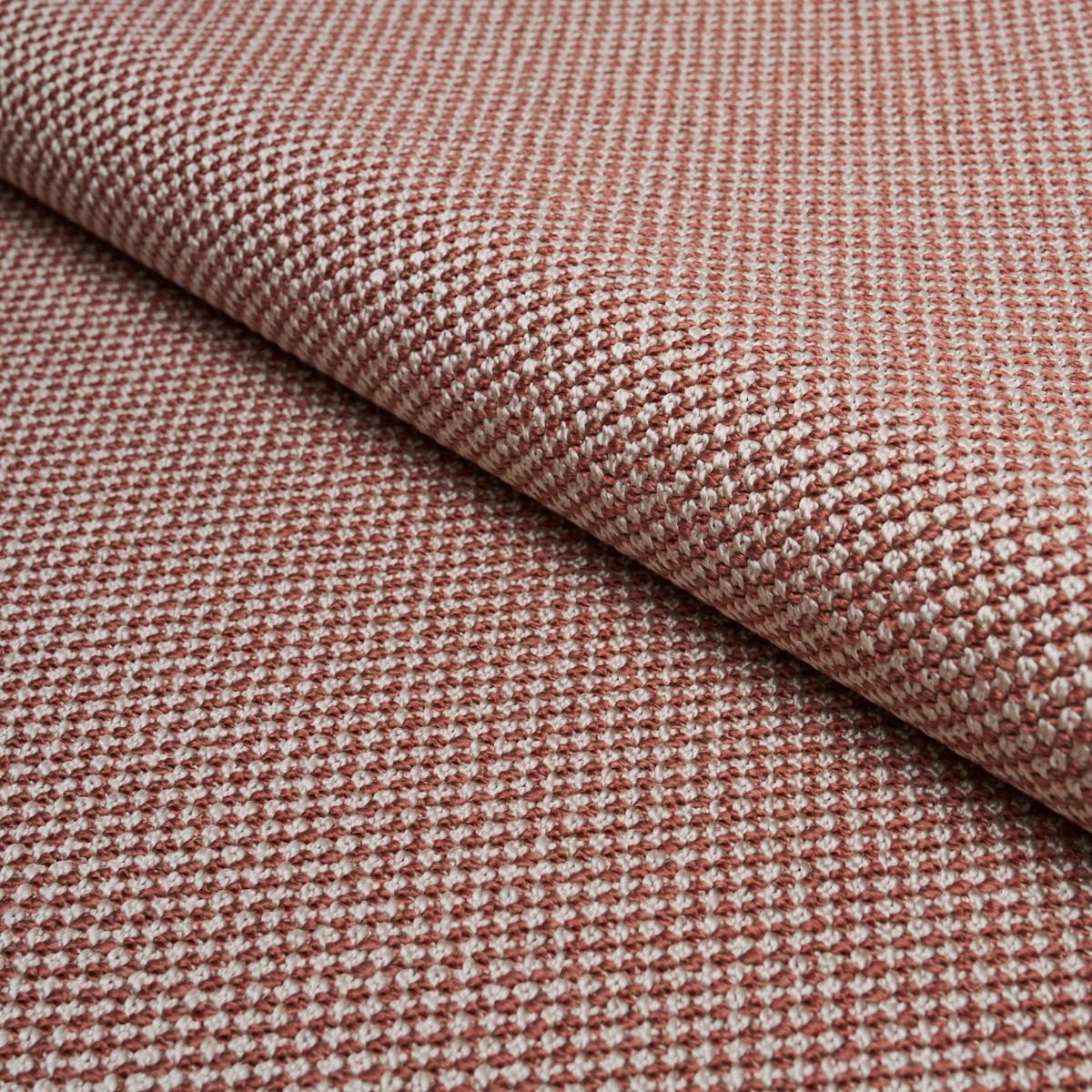 Schumacher Raye Performance Terracotta Fabric