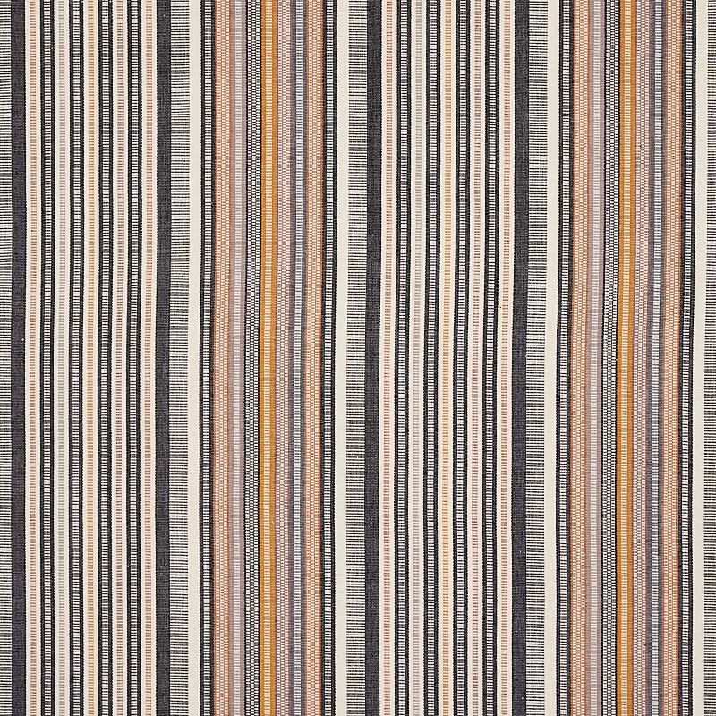 Schumacher Ripple Hand Woven Stripe Rockpool Fabric