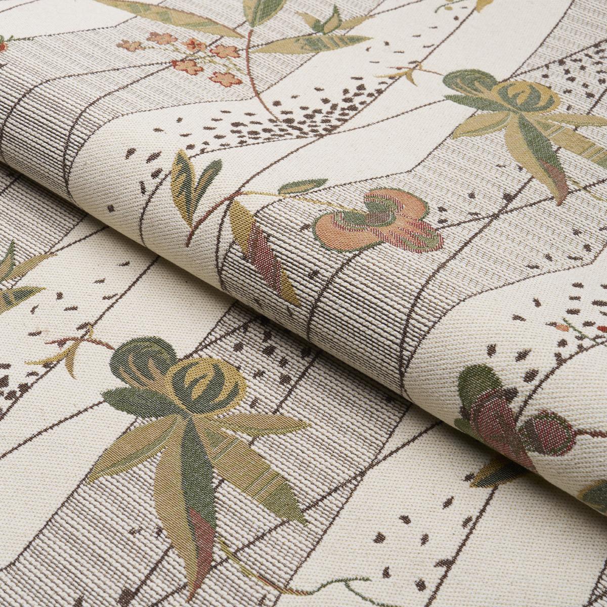 Schumacher Romola Floral Birch Fabric - Image 5