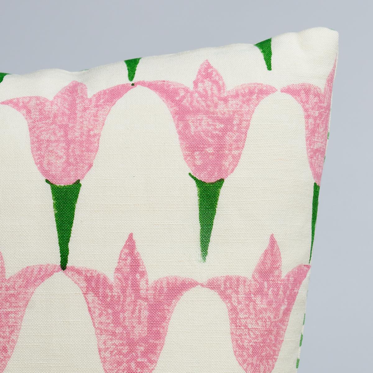 Schumacher Rose & Grass 24" X 12" Tulip + Seed Pillow - Image 4