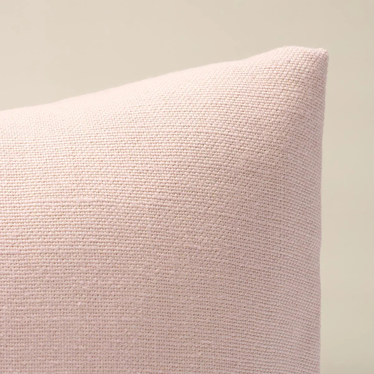 Schumacher Rose Quartz 24" X 12" Piet Performance Linen Pillow - Image 2