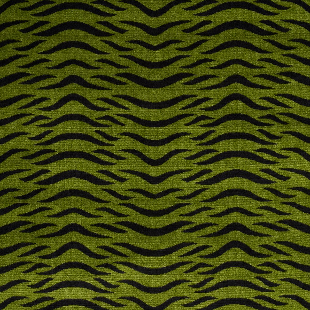 Schumacher Sabi Tiger Velvet Jungle Fabric - Image 2