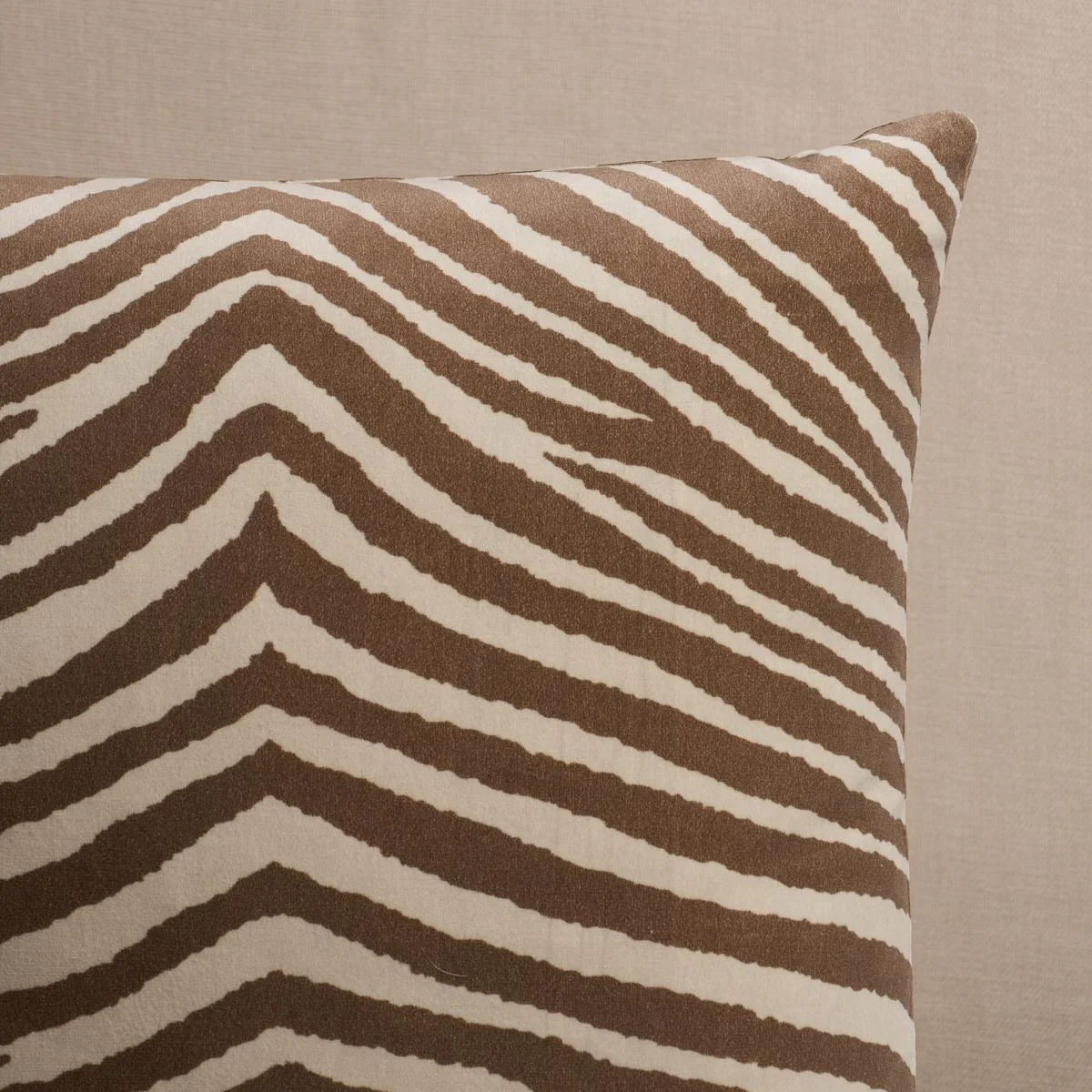 Schumacher Safari 20" X 20" Blixen Velvet Pillow - Image 2