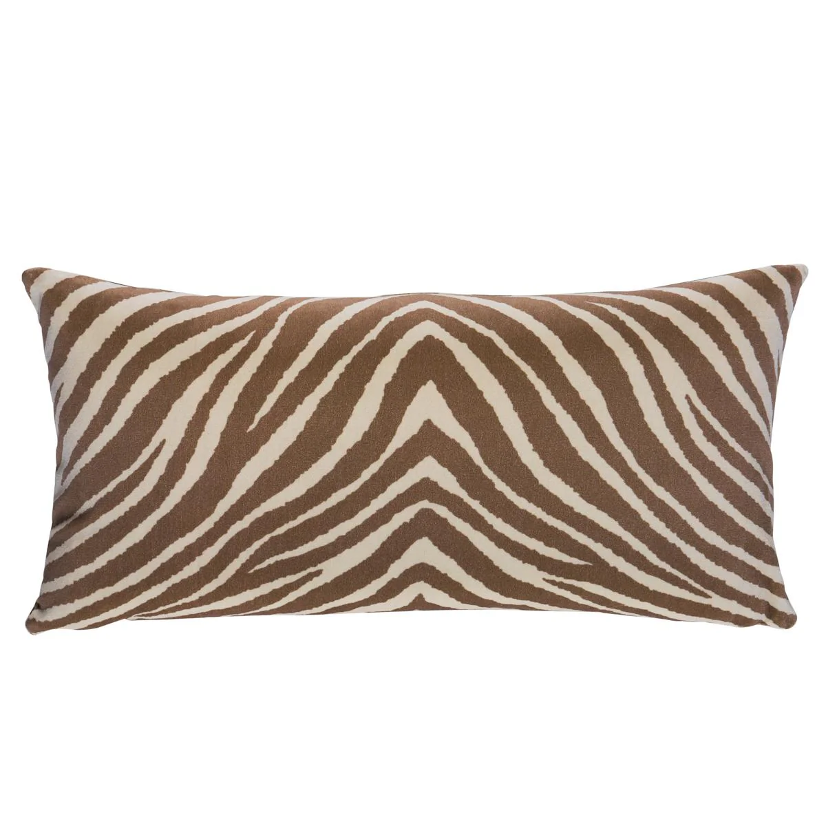 Schumacher Safari 24" X 12" Blixen Velvet Pillow
