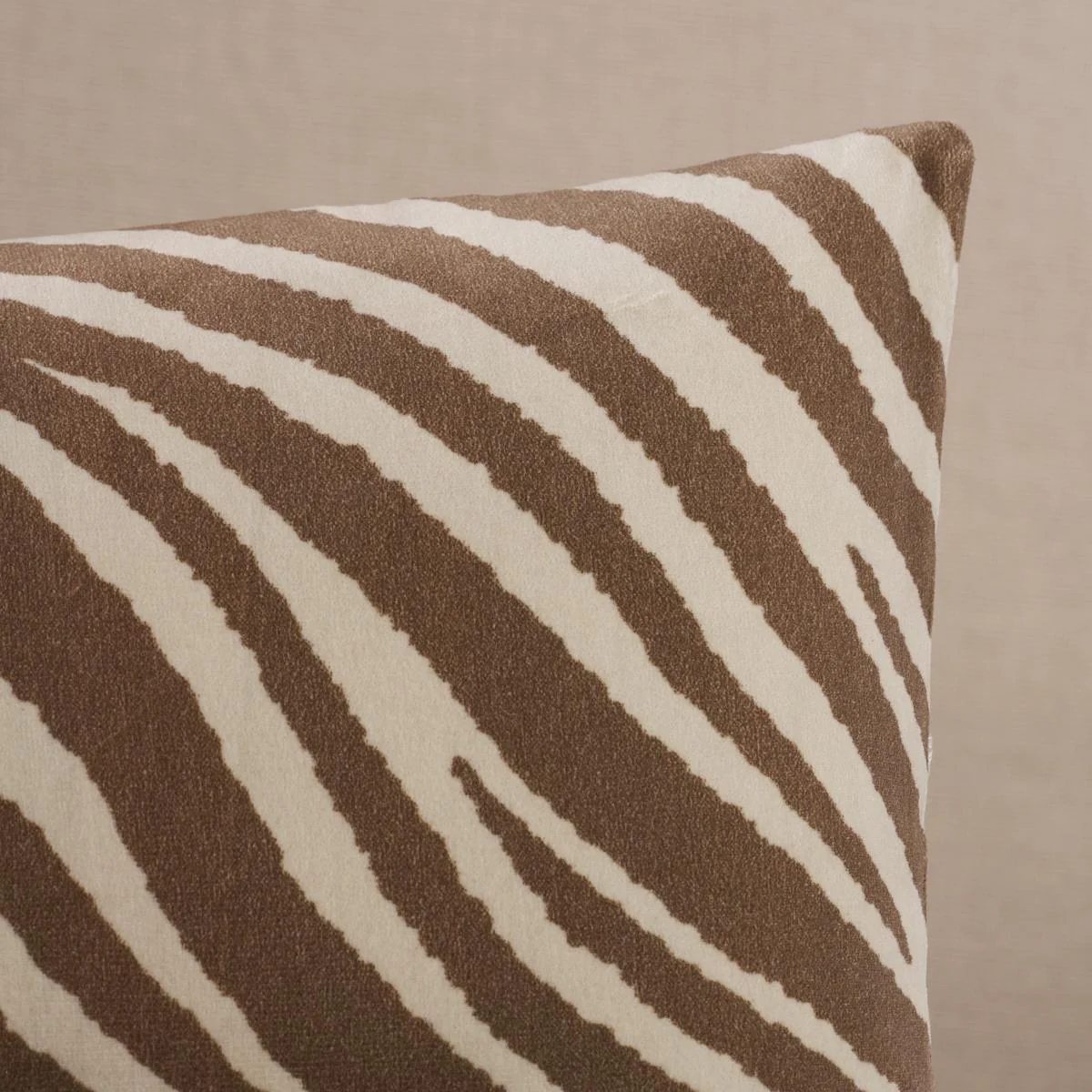 Schumacher Safari 24" X 12" Blixen Velvet Pillow - Image 2