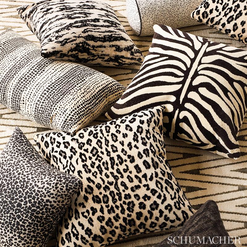 Schumacher Safari Épinglé Chamois Fabric - Image 3