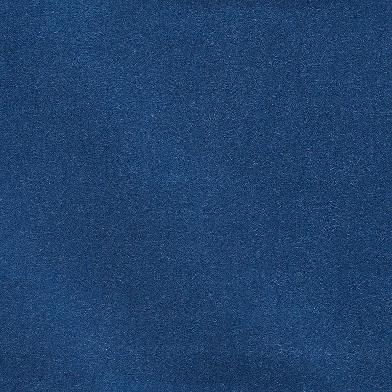 Schumacher San Carlo Mohair Velvet Lapis Fabric - Image 2