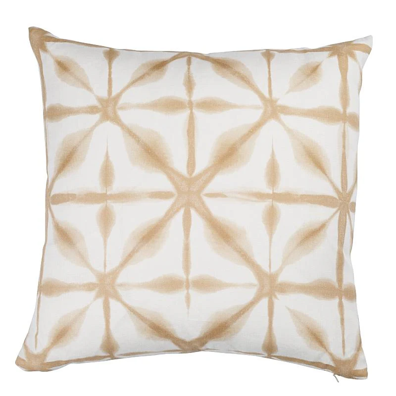 Schumacher Sand 18" X 18" Andromeda Pillow