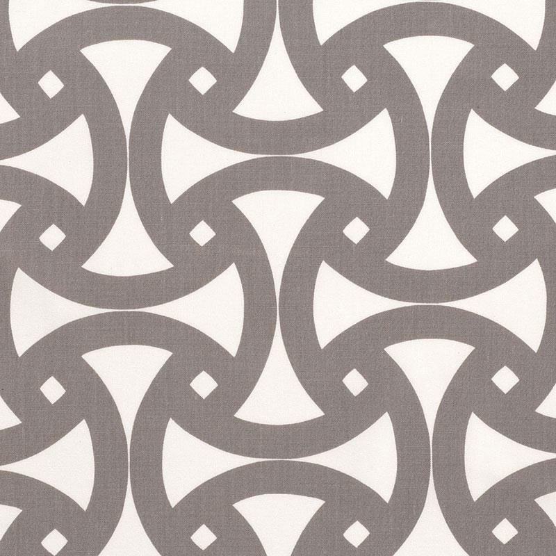 Schumacher Santorini Print Indoor/Outdoor Fog Fabric - Image 2