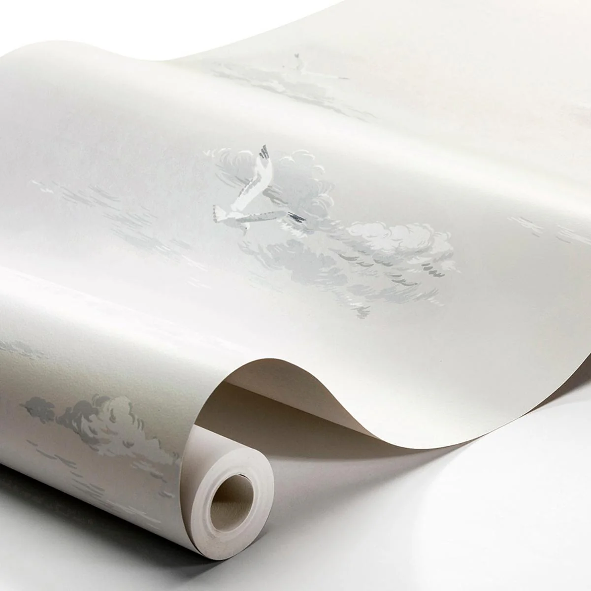 Schumacher Seagulls Grey Wallpaper - Image 3