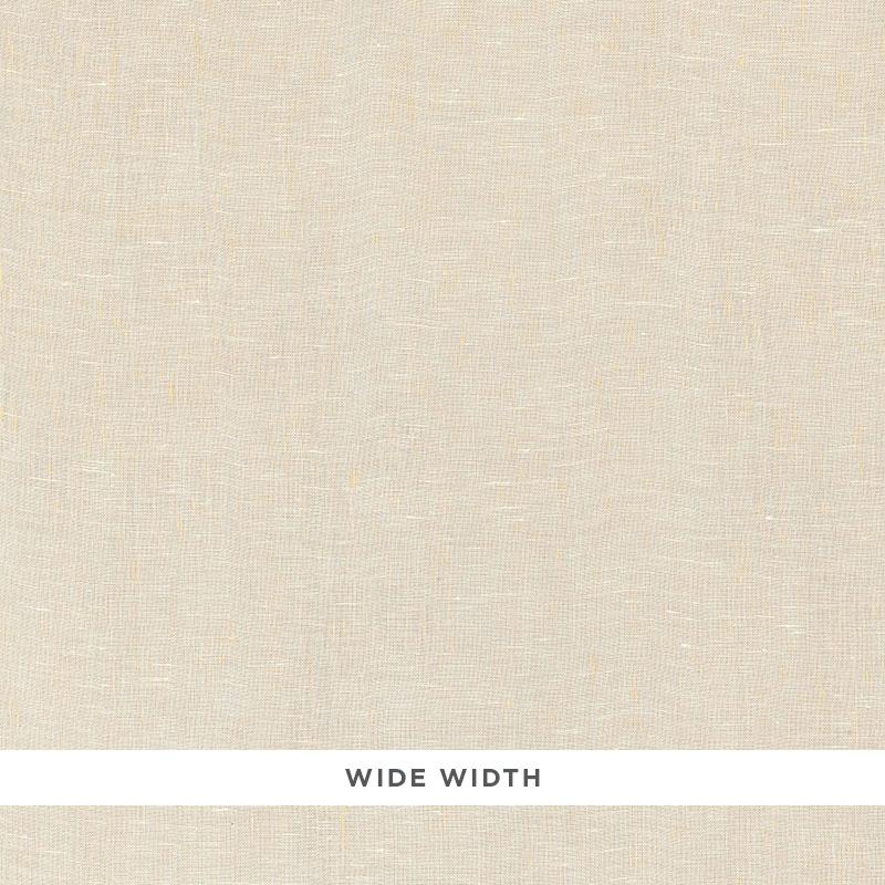 Schumacher Serenity Sheer Ecru Fabric