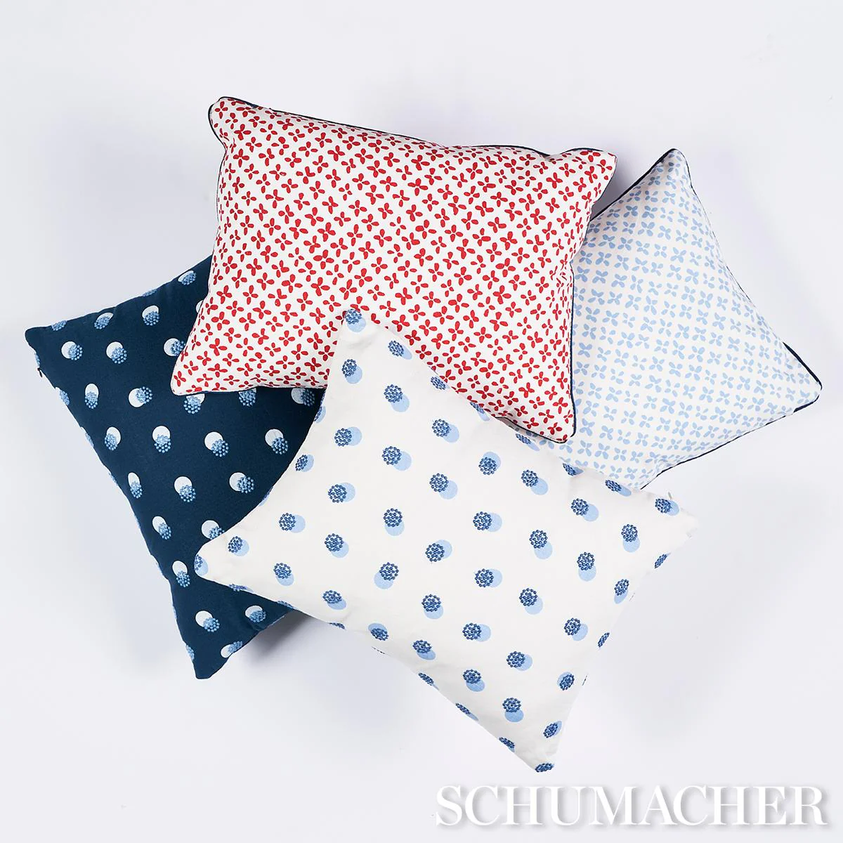 Schumacher Sky 16" X 12" Emerson Pillow - Image 3