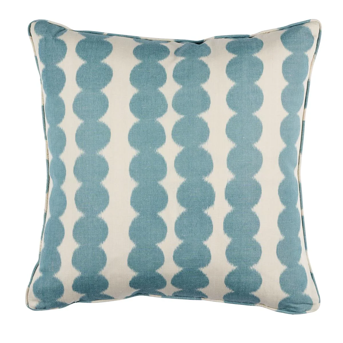 Schumacher Sky 22" X 22" Full Circle Pillow