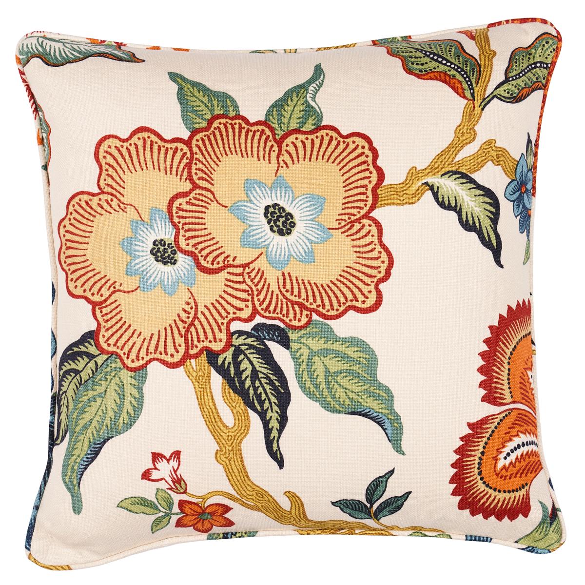Schumacher Spark 18" X 18" Hothouse Flowers Pillow - Image 2