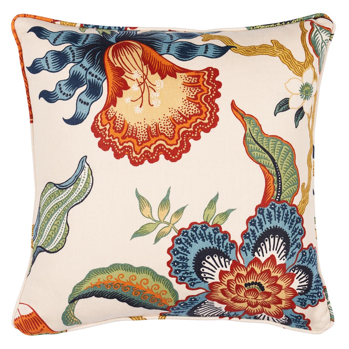 Schumacher Spark 18" X 18" Hothouse Flowers Pillow - Image 3
