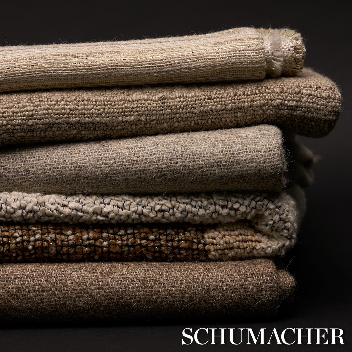 Schumacher Speakeasy Sepia Multi Fabric - Image 5