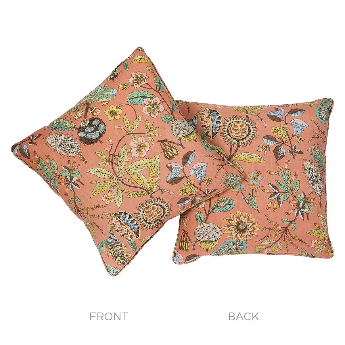 Schumacher Spice 22" X 22" Roca Redonda Pillow - Image 4