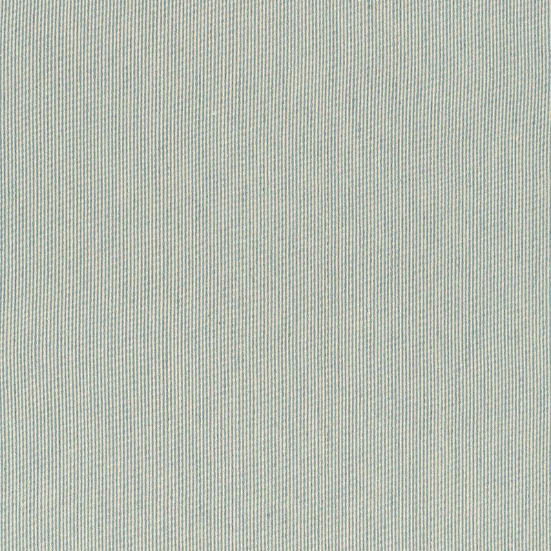 Schumacher Stillwater Linen Stripe Denim Fabric - Image 2