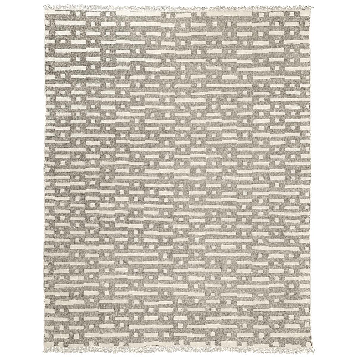 Schumacher Stone 1.25' X 0.92' Abstract Ikat Indoor/Outdoor Rug