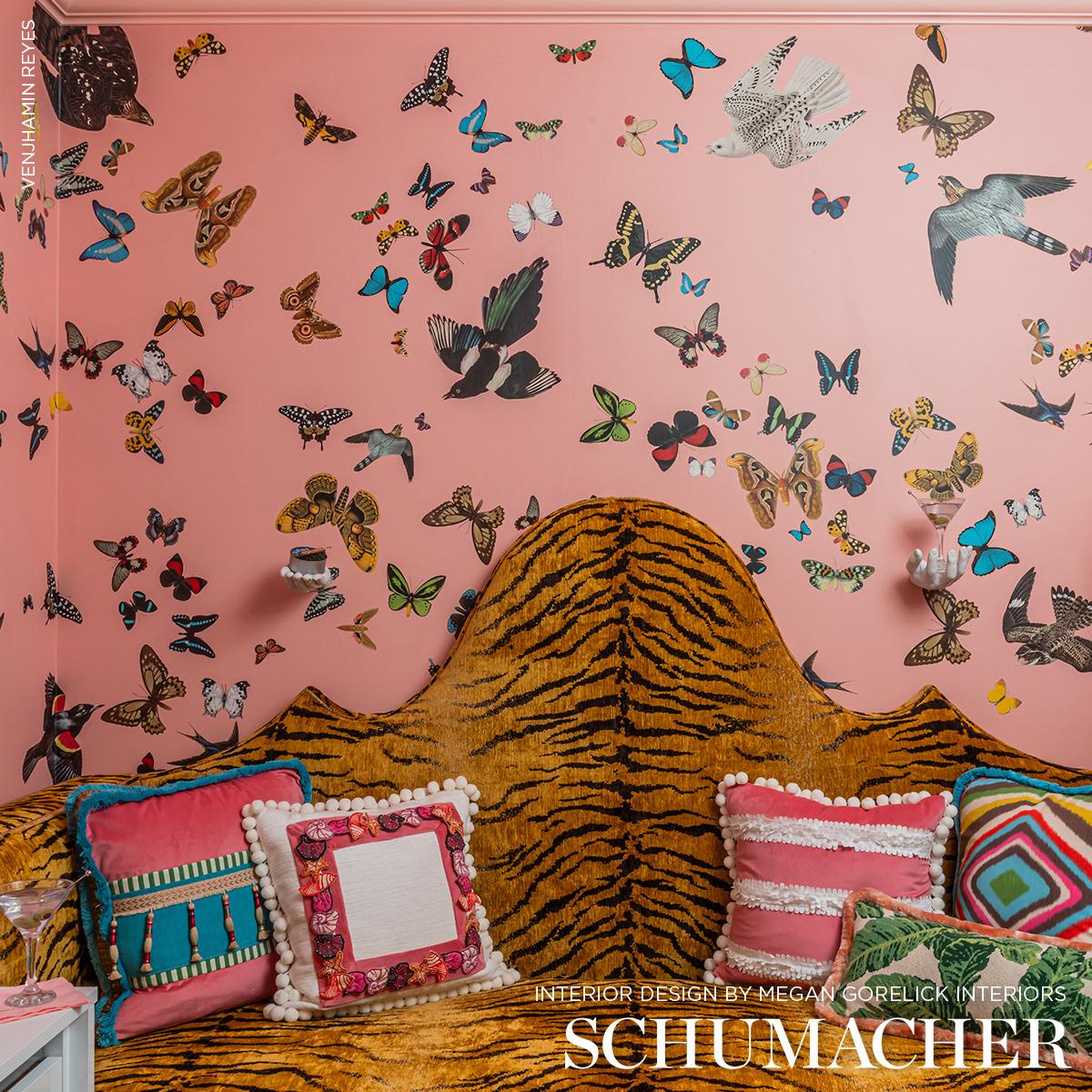 Schumacher Terence Ikat Multi Fabric - Image 7
