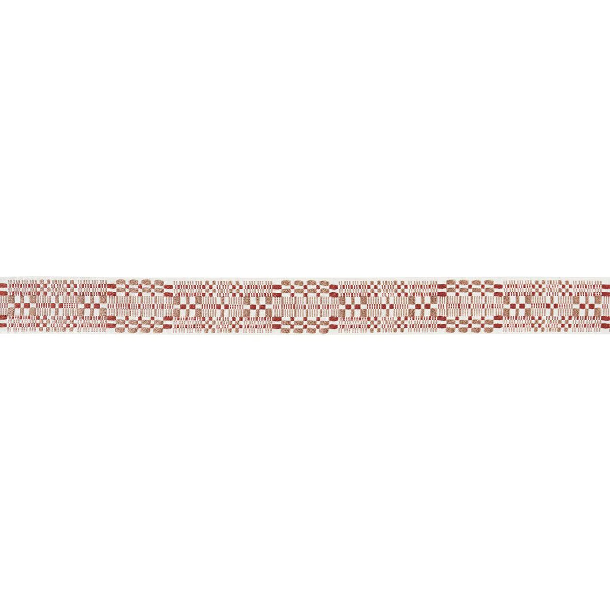 Schumacher Terracotta Brimfield Tape - Image 2