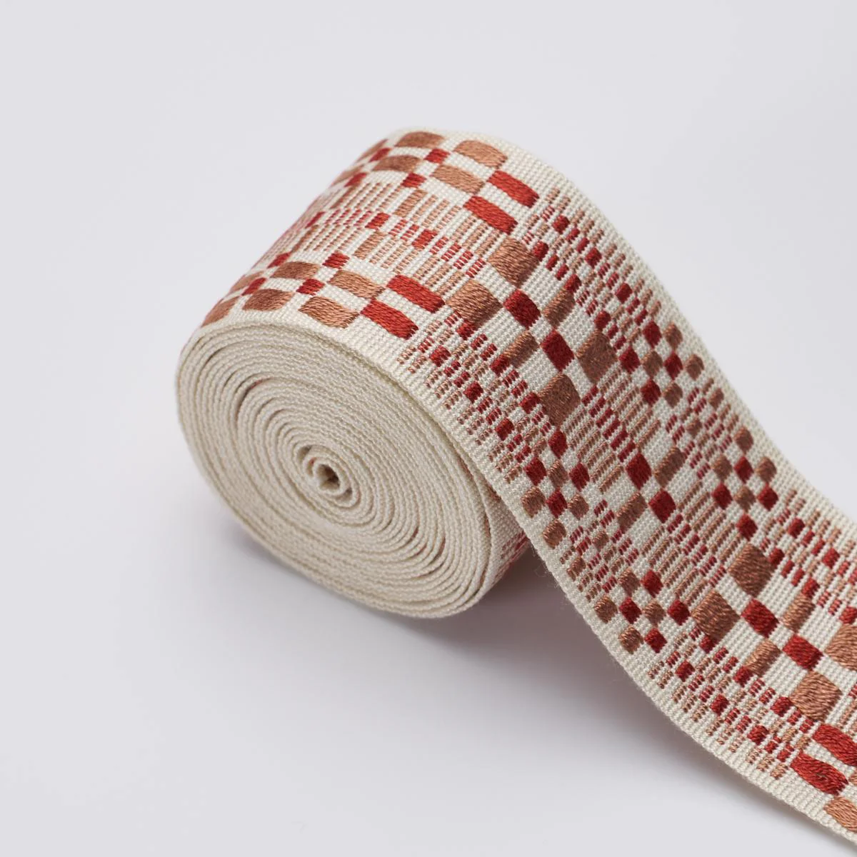 Schumacher Terracotta Brimfield Tape - Image 3