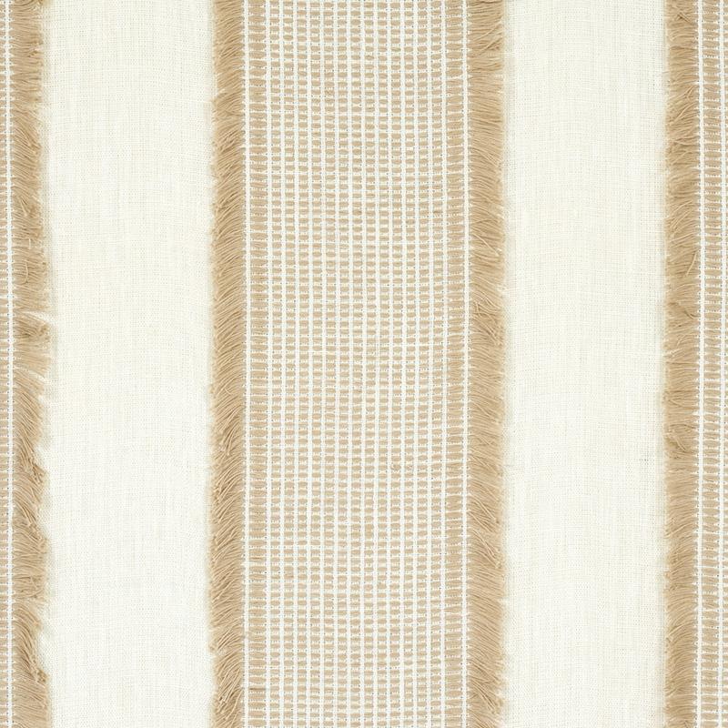 Schumacher Tulum Casement Natural Fabric - Image 3