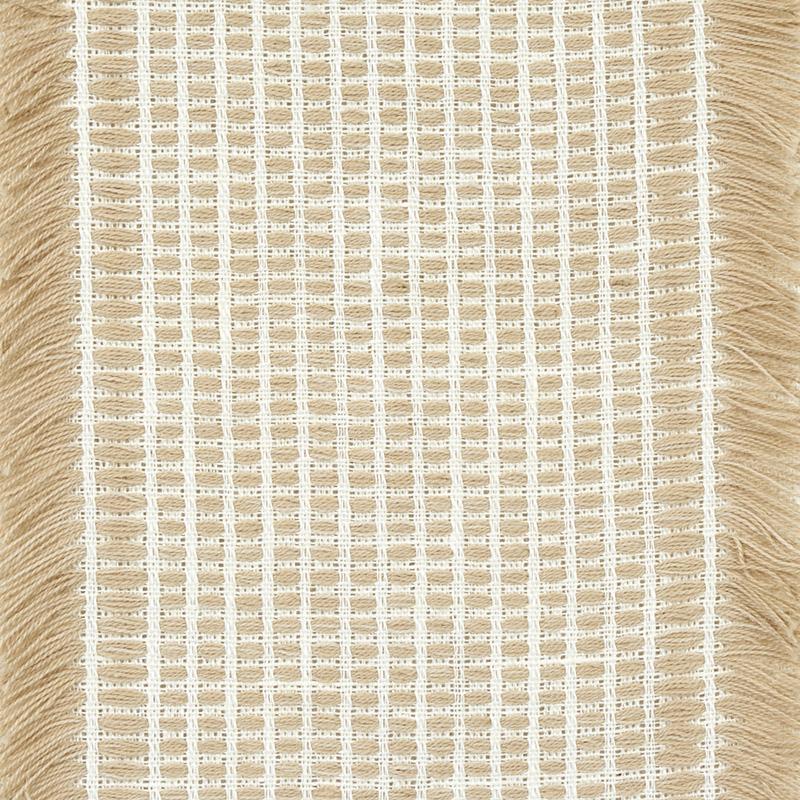 Schumacher Tulum Casement Natural Fabric - Image 5