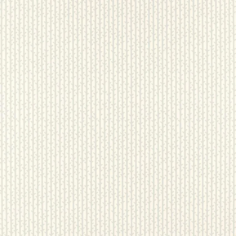 Schumacher Twig Stripe Cirrus Wallpaper