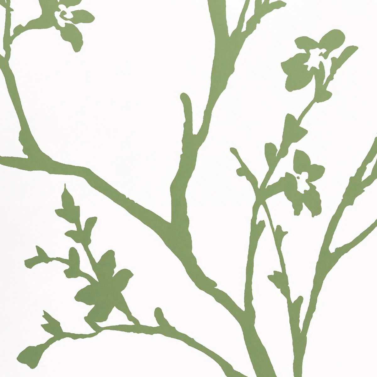 Schumacher Twiggy Green Wallpaper - Image 3