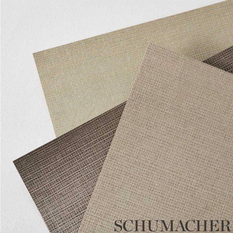 Schumacher Valentin Smoky Quartz Wallpaper - Image 5