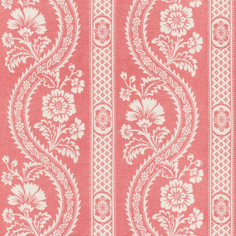 Schumacher Versailles Raspberry Fabric - Image 2