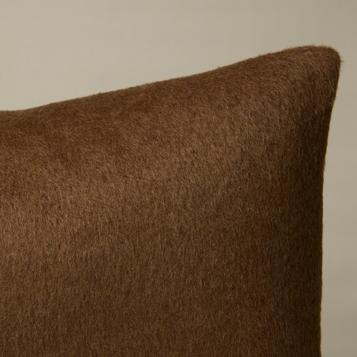 Schumacher Vicuna 24" X 12" Dixon Mohair Pillow - Image 2