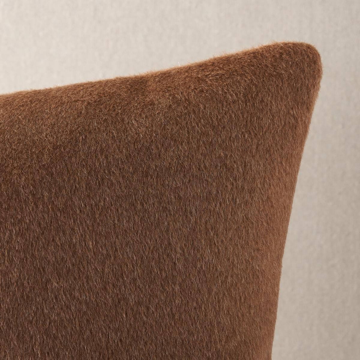 Schumacher Vicuna 24" X 24" Dixon Mohair Pillow - Image 3