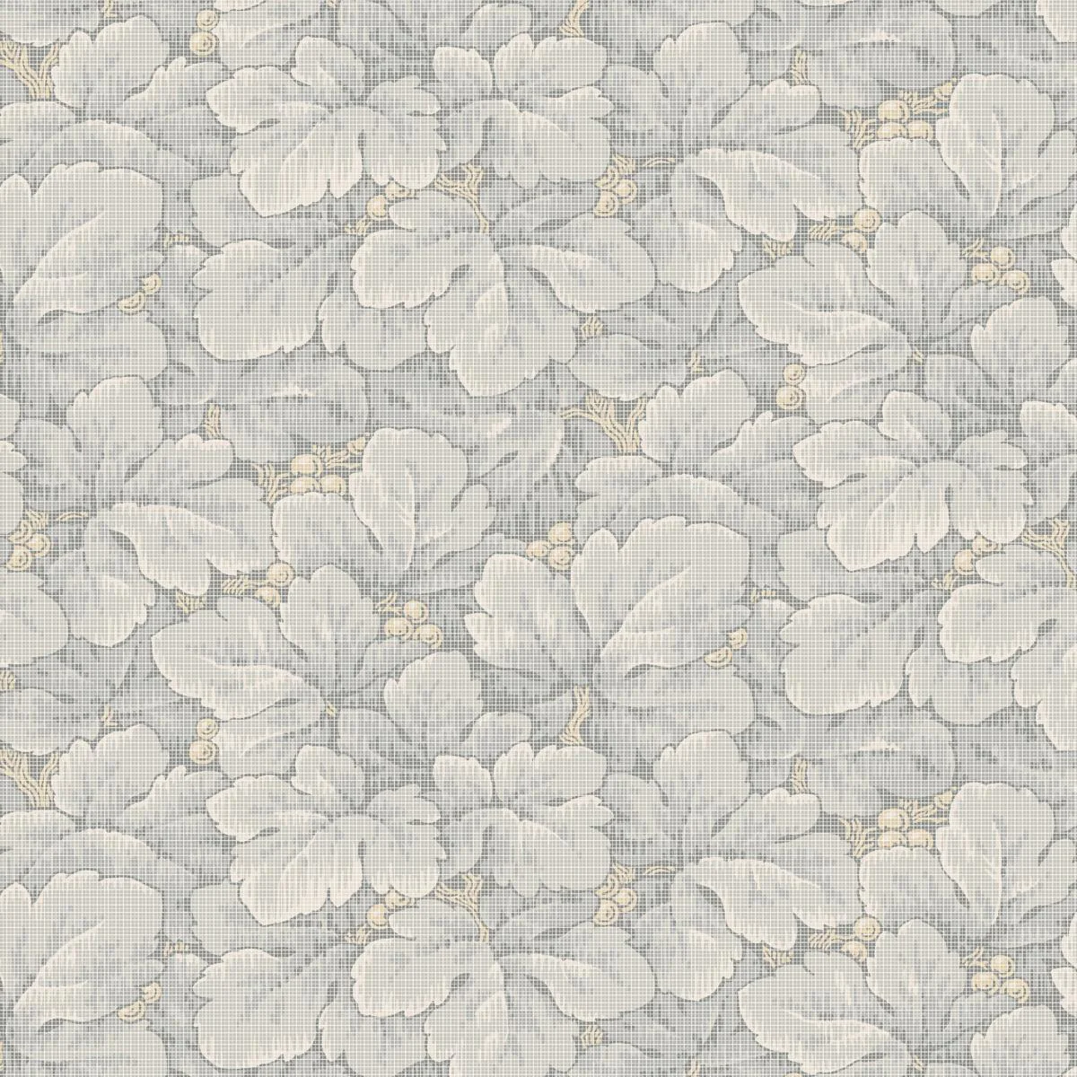 Schumacher Waldemar Soft Blue Wallpaper