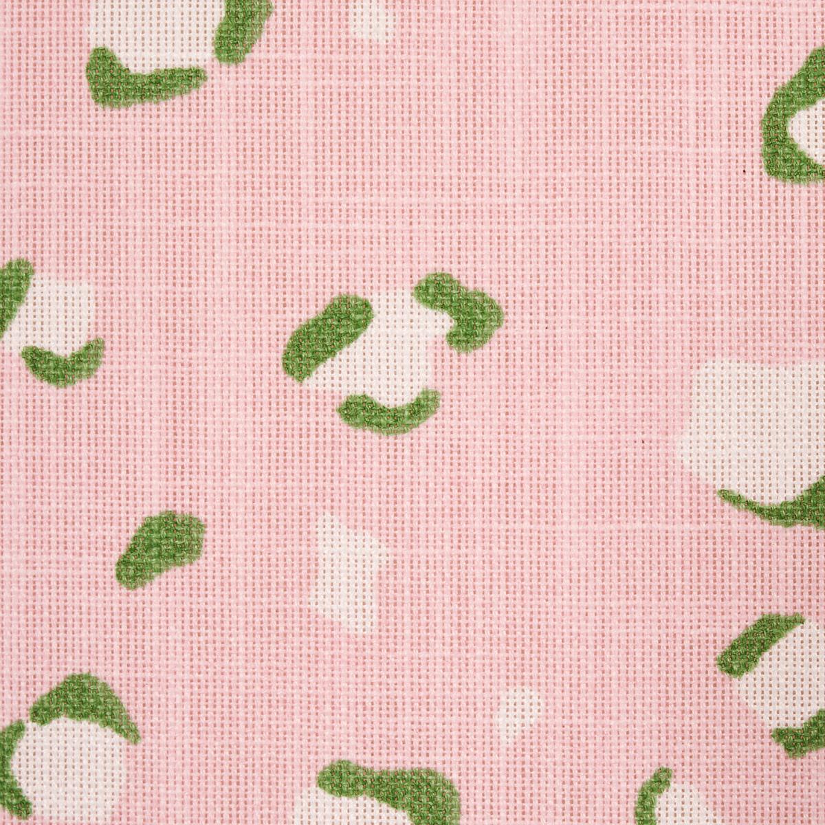 Schumacher Wild At Heart Indoor/ Outdoor Pink Fabric - Image 3