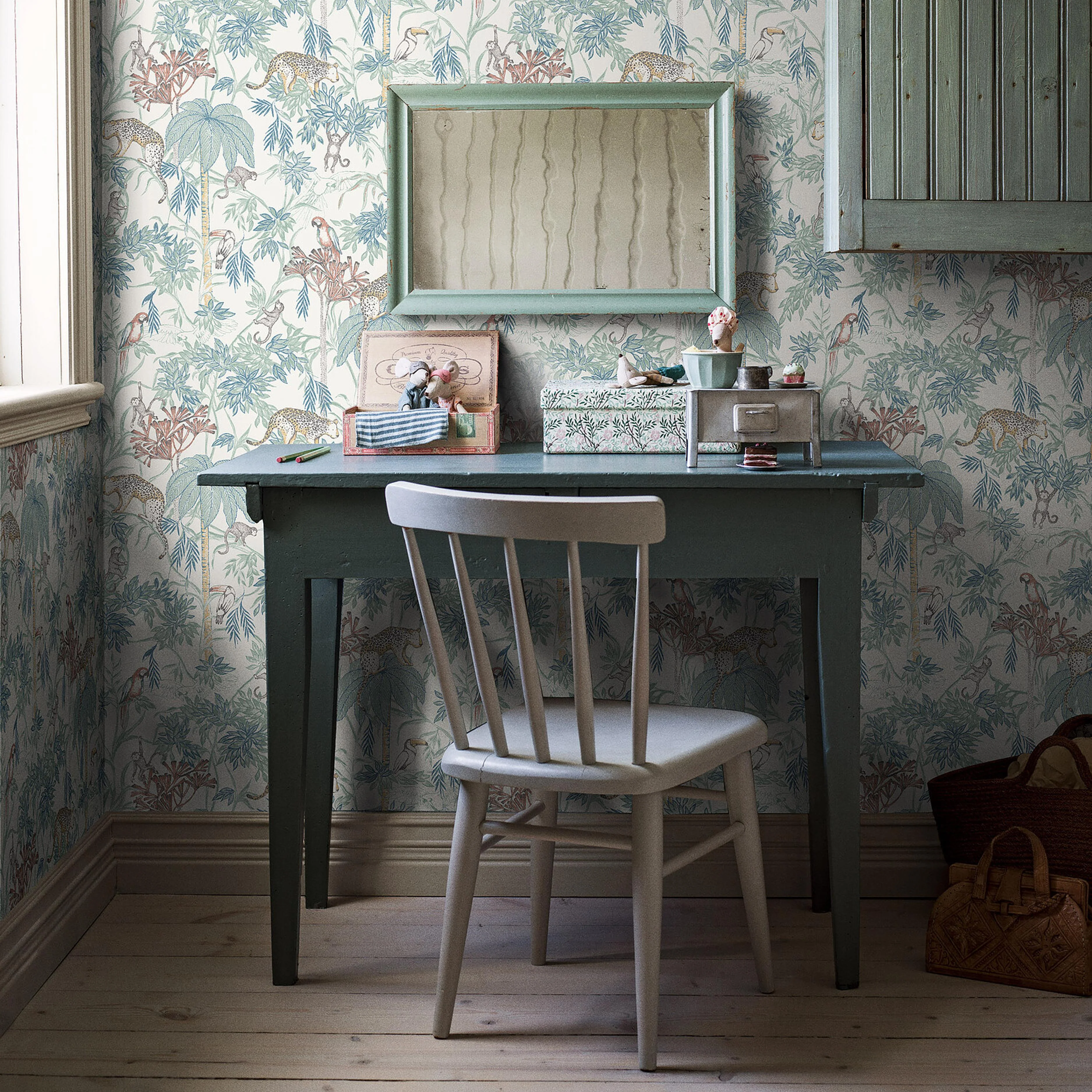 Schumacher Wild Jungle Multi Wallpaper - Image 3