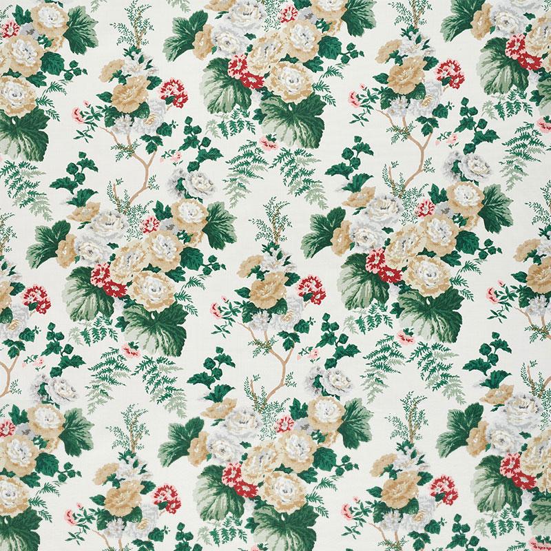 Schumacher Wycombe Park Neutral Fabric - Image 2