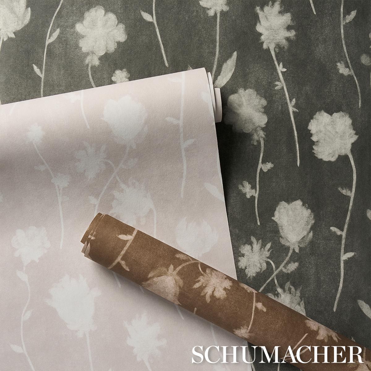 Schumacher X Backdrop Before Midnight Chocolate Wallpaper - Image 6