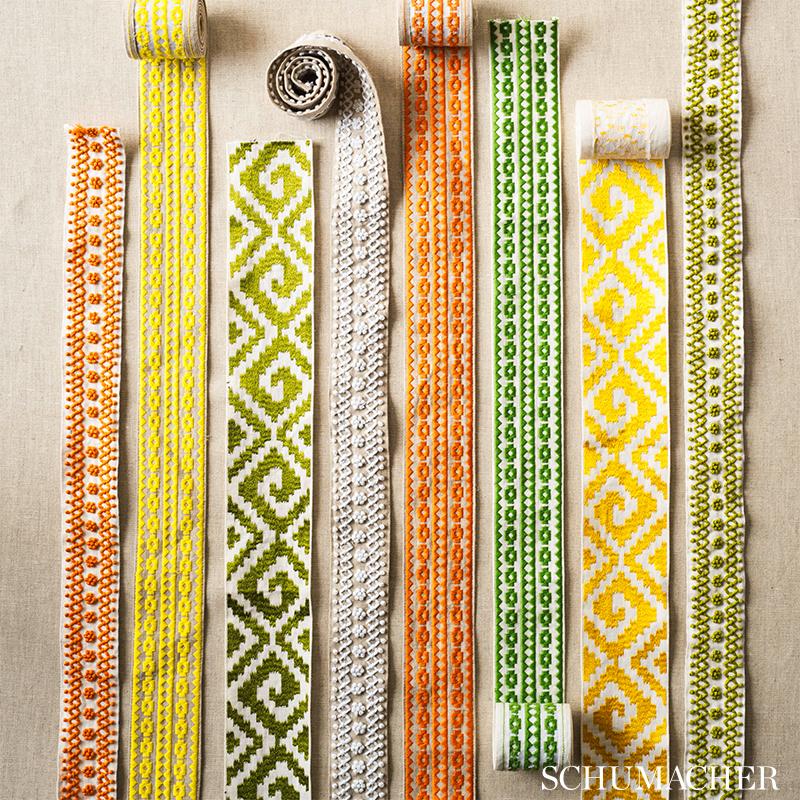 Schumacher Yellow Fillmore Tape - Image 3