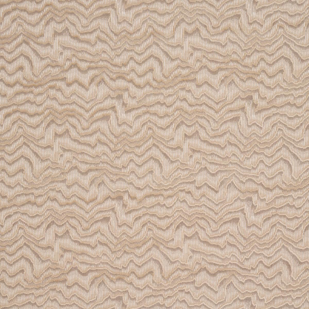 Schumacher Zambezi Velvet Champagne Fabric - Image 3