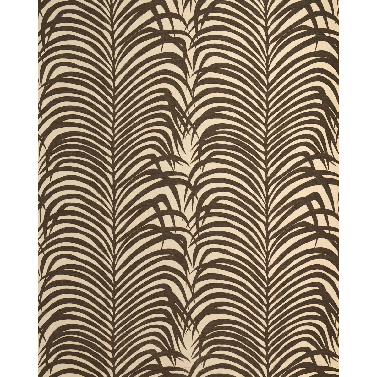 Schumacher Zebra Palm Java Fabric - Image 2