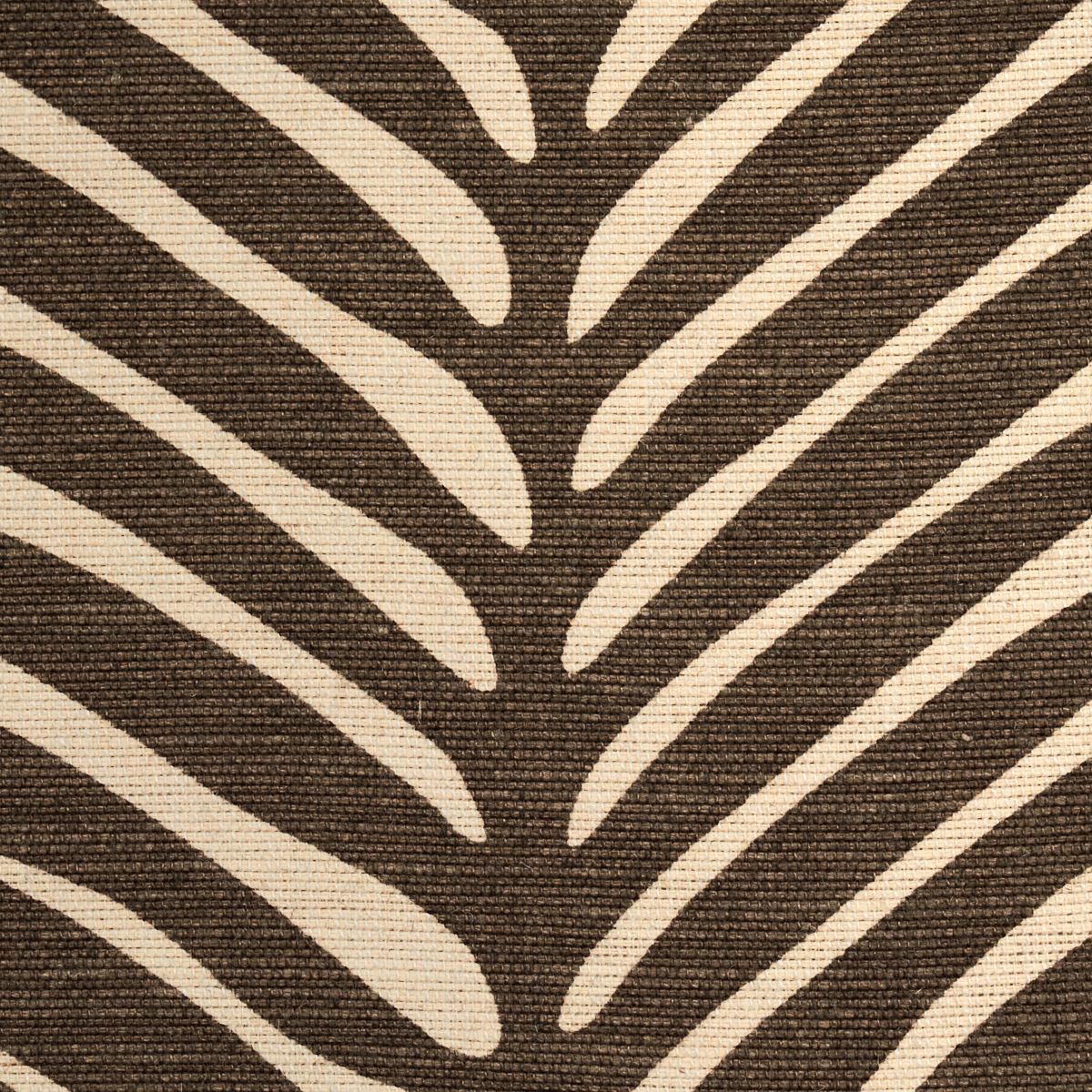 Schumacher Zebra Palm Java Fabric - Image 4