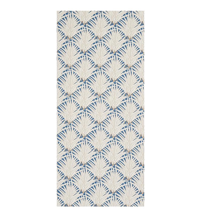 Schumacher Zenada Blue Wallpaper - Image 2