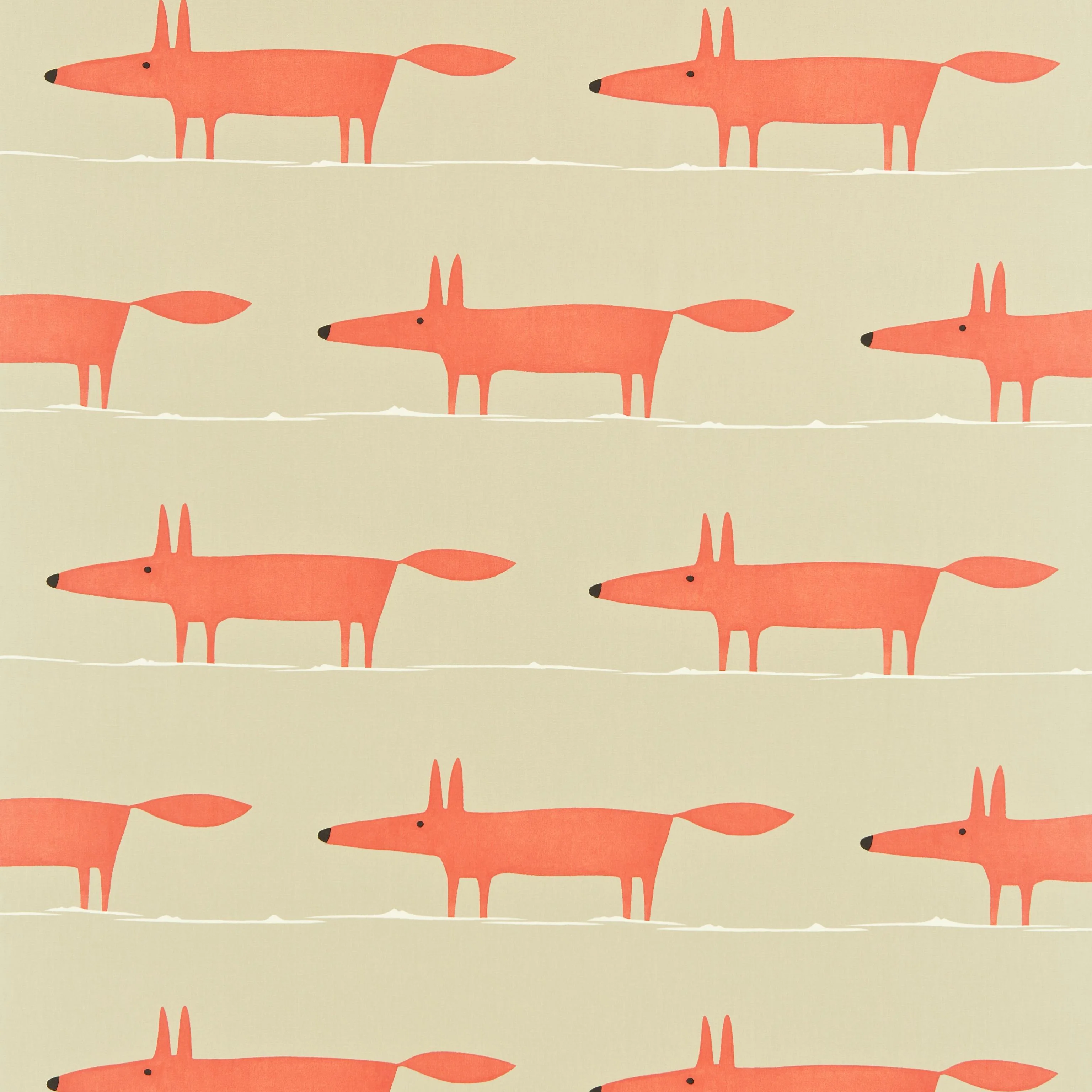 Scion Mr Fox 120071 Fabric - Image 2