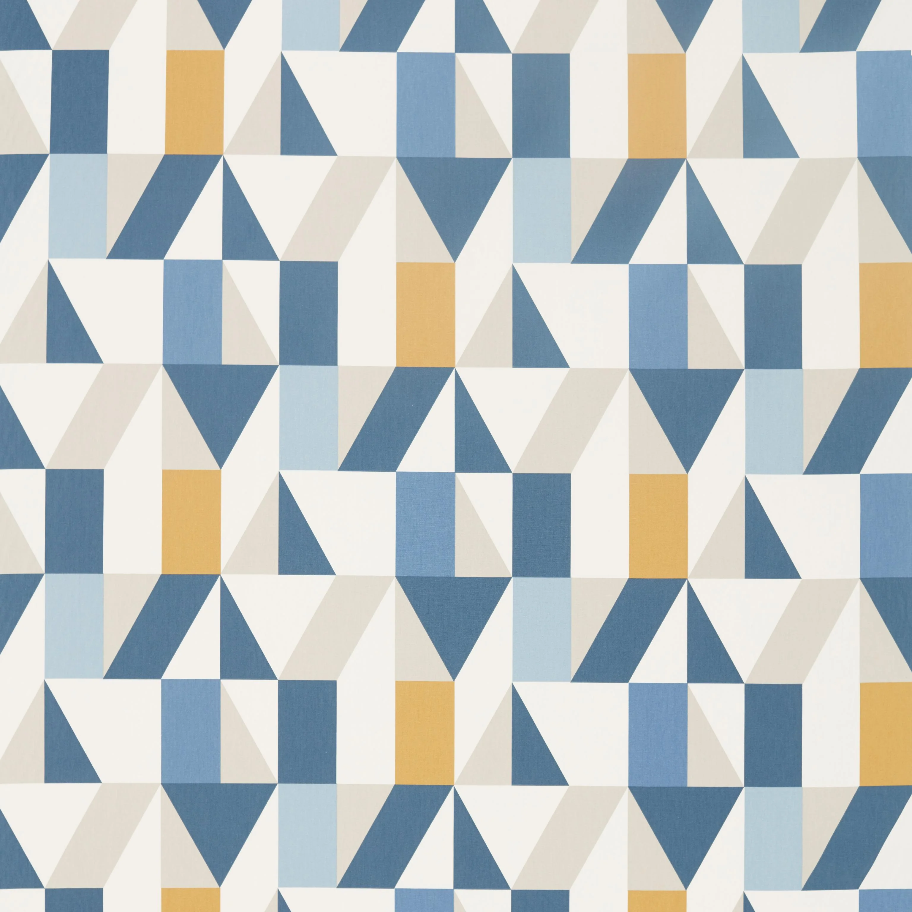 Scion Nuevo Indigo/Slate/Satsuma Fabric - Image 2