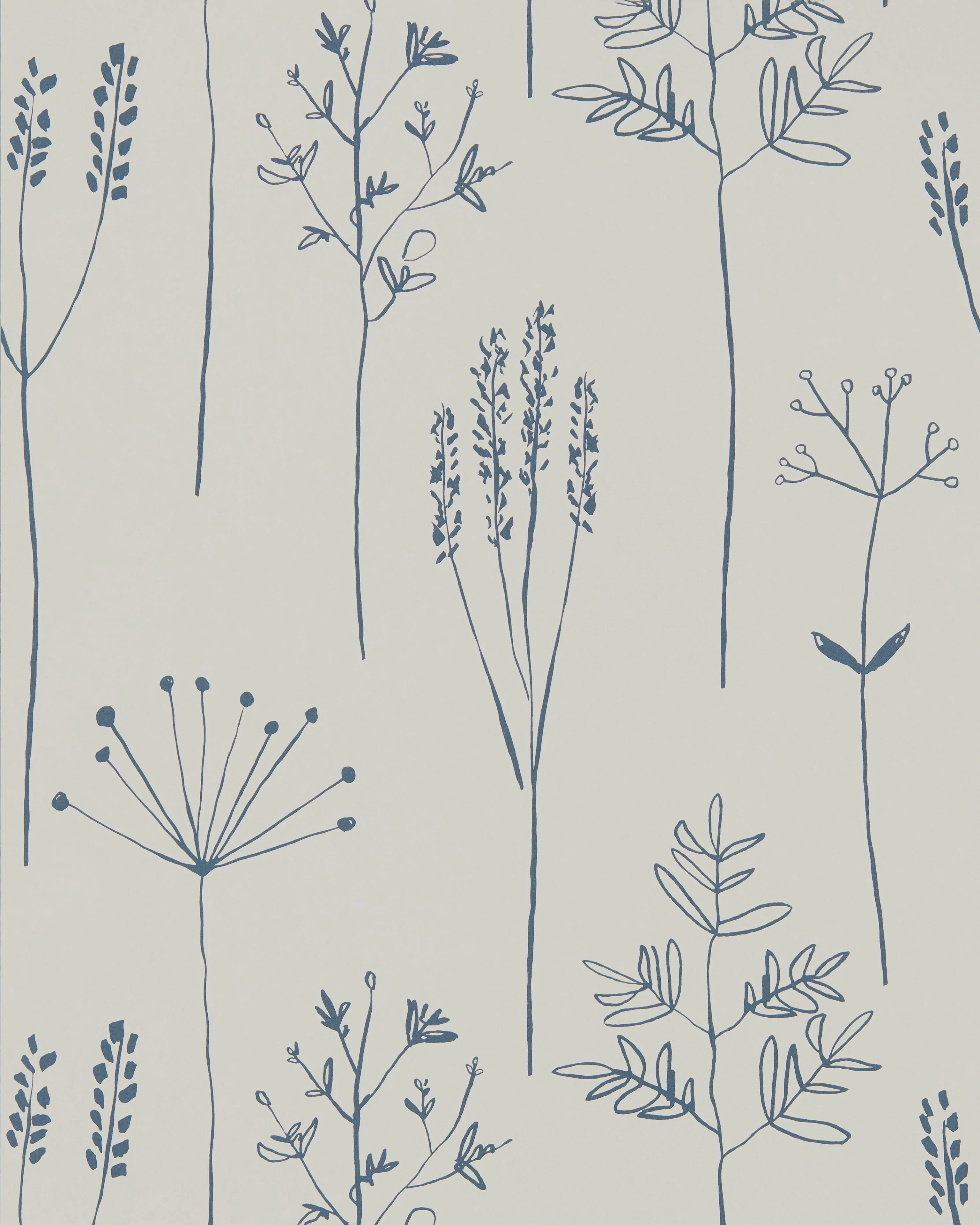 Scion Stipa Denim Wallpaper