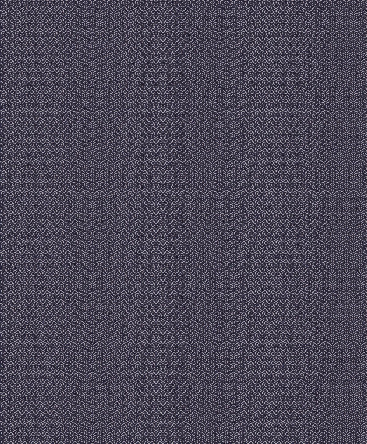 Seabrook Spiro Geometric Denim & Pastel Pink Wallpaper - Image 3
