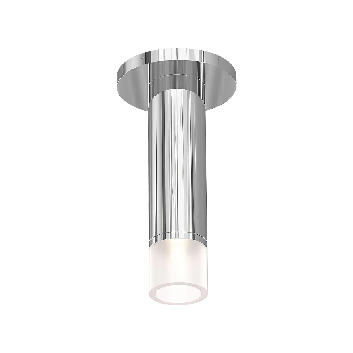 Sonneman Alc Polished Chrome 2W X 8.5H Semi-Flush Mount